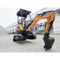 รถขุดตีนตะขาบไฮดรอลิกราคาต่ำ ANTS 0.8 Ton digger for hot sale